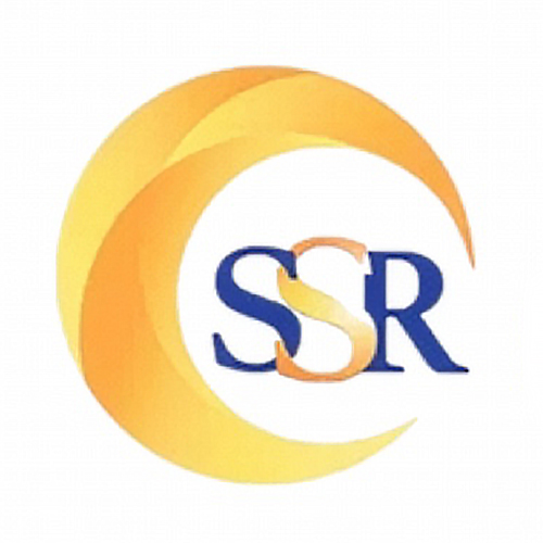 Logo of Superior Senior Resources featuring a crescent moon and the letters "SSR" in blue and orange, representing the brand's identity in the senior services industry.